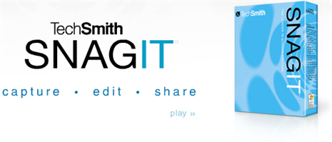 snagit SnagIt — A fast and easy to use Screen Capture tool and Image Editor
