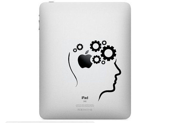 iPad Decal - gearhead