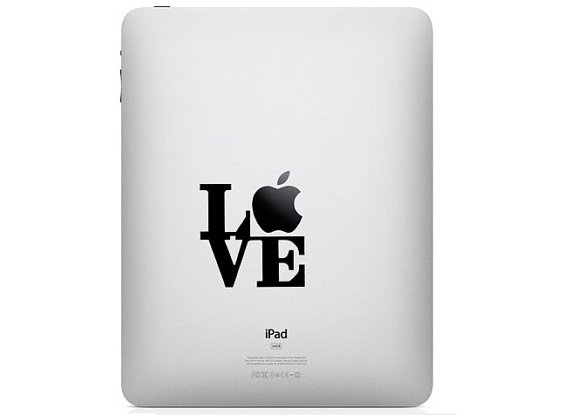 iPad Decal - I LOVE NY