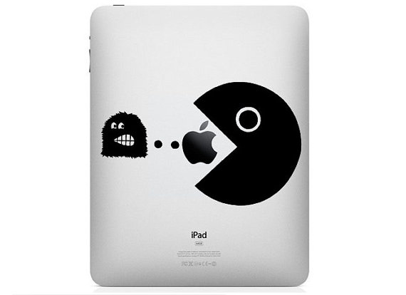 iPad Decal - pacman