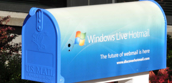 Windows Live Hotmail Mail Box