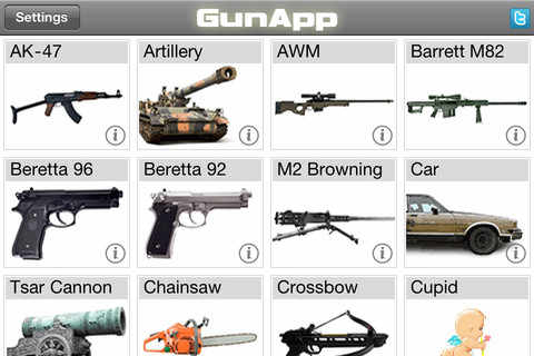 iPhone App - GunApp