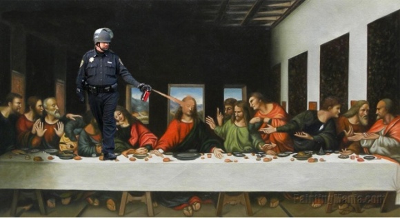Casually Pepper Spray Everything Cop