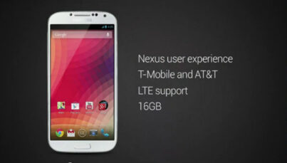 Google Nexus Galaxy S4