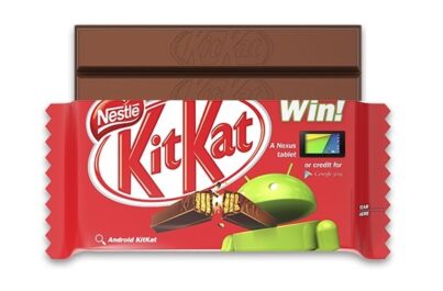 AndroidKitKat3 Google Teams up with Nestle to Launch Android KitKat