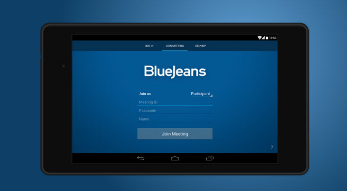 BlueJeans Android Video Conferencing