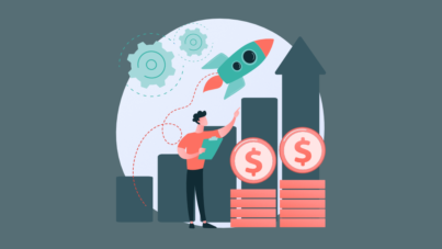 Boost Sales Productivity - vector image