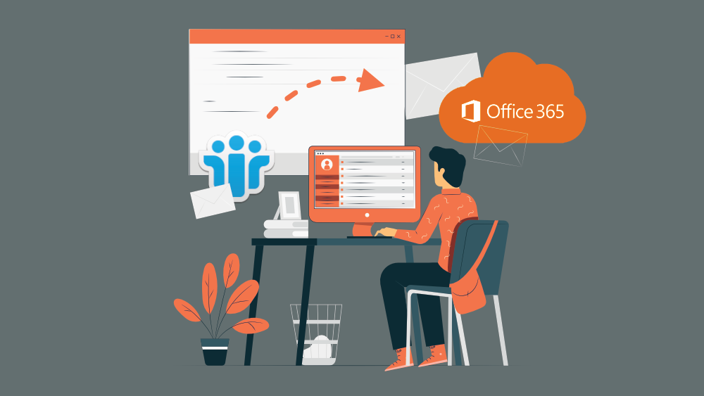 vector image - How to Migrate Lotus Notes to Office 365